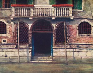 Ein Türrahmen, Venedig, 1903
