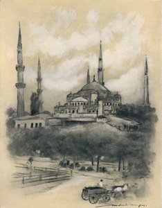 Moschee der Hagia Sophia, Konstantinopel, 1903 von Mortimer L Menpes