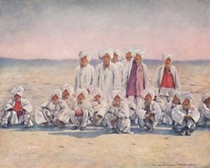 Am Durbar-Tag, 1903 von Mortimer L Menpes