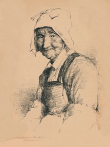 Porträt einer alten Frau, ca. 1890, 1894