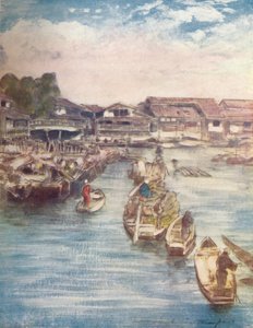 Das Venedig Japans, ca. 1887, 1901