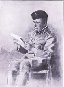 Colonel French, Illustration aus After Pretoria: The Guerilla War, 1902 von Mortimer Ludington Menpes