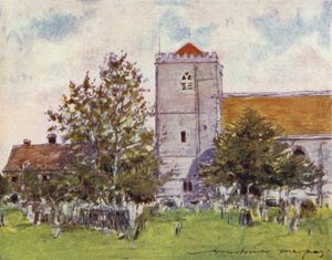 Dorchester-Abtei von Mortimer Ludington Menpes