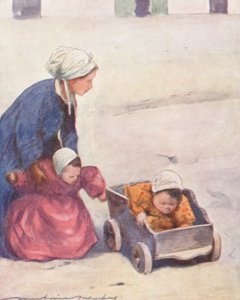 Auf die Babys aufpassen