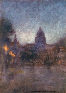 Paris bei Nacht von Mortimer Ludington Menpes
