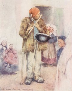 Der blinde Dudelsackspieler von Mortimer Ludington Menpes