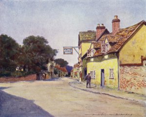 White Hart Hotel, Dorchester von Mortimer Ludington Menpes
