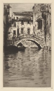 Osmarin-Kanal von Mortimer Menpes