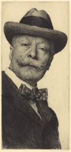 Selbstbildnis von Mortimer Menpes