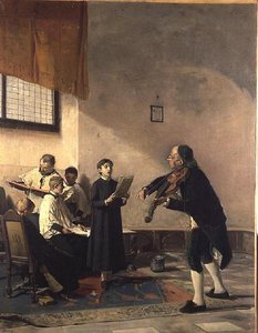 Der Gesangsunterricht