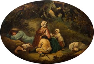 Zigeuner in einer Landschaft, 1804