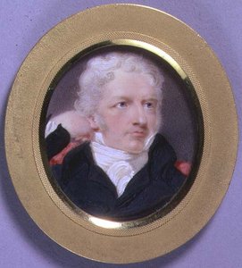 Porträtminiatur von Henry Fuseli, ca.1808
