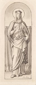 Hl. Elisabeth von Thüringen von Mór Than