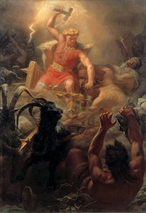 Thors Kampf mit den Riesen