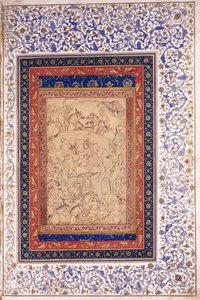 Rustem tötet Arjang Div, ca. 1630