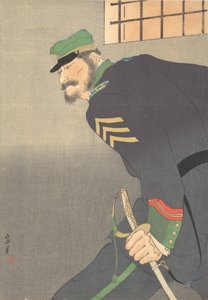 Druck, [Soldat mit Schwert], ca. 1906
