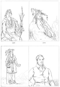Delawares und Mohikaner, 1841