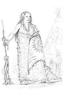 Rauch, Häuptling des Ponca-Stammes