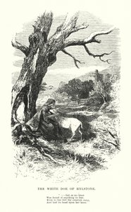 William Wordsworth: The White Doe of Rylstone (Gravur)