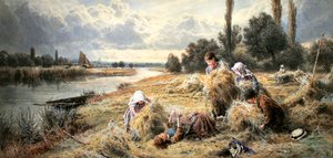 Heuarbeiter von Myles Birket Foster