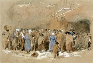 Die Verteilung der Kohlen von Myles Birket Foster