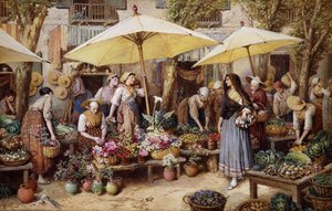 Der Blumenmarkt, Toulon