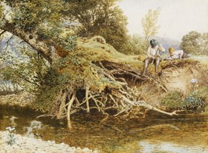 Der junge Angler