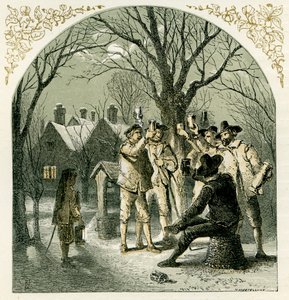 Wassailing Obstbäume