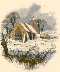 Winter-Sabbat-Spaziergang von Myles Birket Foster