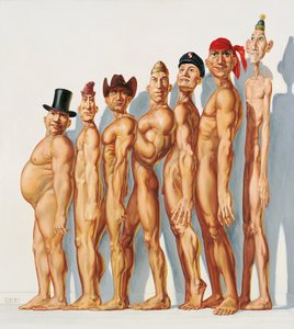 Verschiedene Männliche Figuren