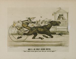Mud S. - Der große Rekordbrecher von N. & Ives J.M.(1824 95) (after) Currier