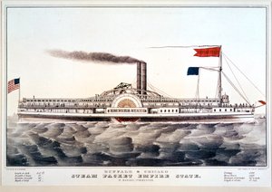 Dampfschiff Empire State, Verbindung zwischen Buffalo und Chicago