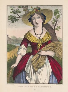 Die Bauerntochter von Currier and Ives