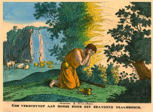Moses und der brennende Busch