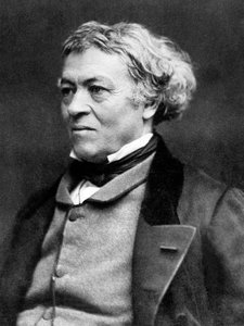Jean-Baptiste Camille Corot (1796-1875), Foto von Nadar, c. 1860