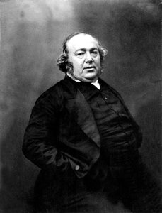 Französischer Kritiker Jules Janin, fotografiert von Nadar, ca. 1855