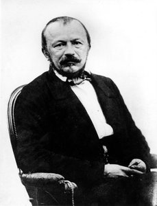 Gerard de Nerval (1808-1855) französischer Schriftsteller, Bild aus dem Disderi-Album (Nr. 16, Seite 9)