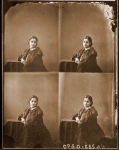Porträt von Adelina Patti, Sopranistin 1853-1919 (Foto) von Nadar