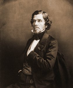 Porträt von Eugene Delacroix, Maler 1798-1863 (Foto) von Nadar