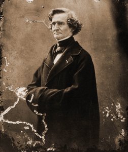 Porträt von Hector Berlioz, Musiker 1803-1869 (Foto) von Nadar