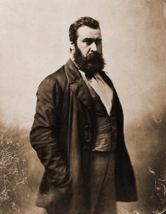 Porträt von Jean-Francois Millet, Maler, Graveur 1814-1875 (Foto) von Nadar