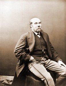 Porträt von Paul Féval, Feuilletonist aus der Zeit von Gaboriau und Ponson du Terrail 1817-1887 (Foto) von Nadar