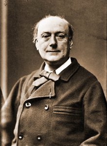 Porträt von Theodore de Banville, Dichter 1823-1891 (Foto) von Nadar