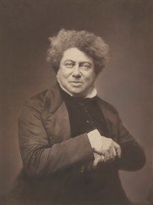 Alexandre Dumas père (1802-1870) von Nadar
