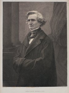 Hector Berlioz (1803-69) graviert von Metzmacher von Nadar