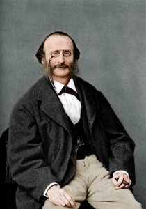 Jacques Offenbach 1819-1880, deutsch-französischer Komponist, Cellist und Impresario der Romantik