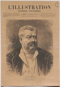 Herr de Villemessant, verstorben am 11. April 1879 von Nadar