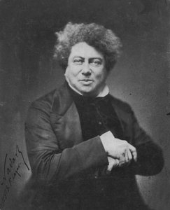 Porträt von Alexandre Dumas, 1855