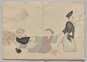 Szene aus dem Kōrin Bilderbuch (Band 1)