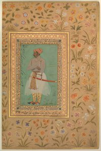Porträt von Maharaja Bhim Kanwar